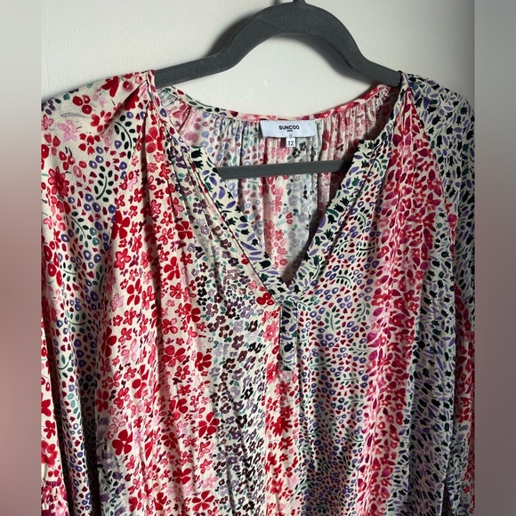 SUNCOO Lemone Viscose Floral Blouse - Picture 5 of 10